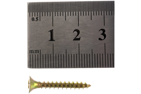 Универсальные саморезы СУ-Ж ЗУБР 25 х 3.5 мм, 65 шт, желтый цинк 300396-35-025