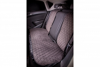 Накидка Airline Алькантара, задняя 3 предмета, серая ASC-B-02