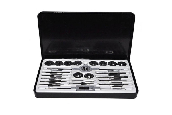 Набор метчиков и плашек TORIN метрический, 24 предмета TRX024METRIC