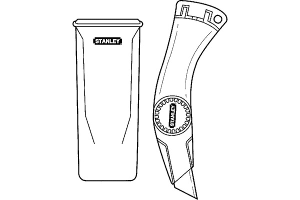 Нож с фиксированным лезвием Stanley TITAN FB 175 мм 2-10-550