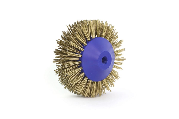 Щетка дисковая стальная 3-400 140 мм для УПМ/УШМ ОСБОРН RB14055M14COR