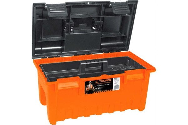 Пластиковый ящик для инструмента 16" Truper CHA-16N 19790