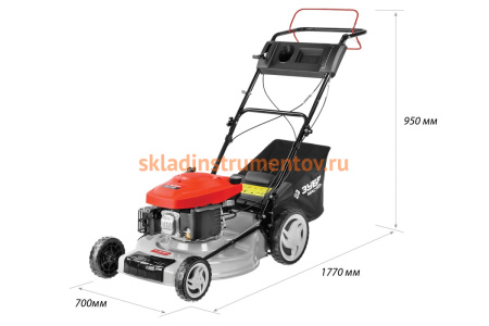 Бензиновая самоходная газонокосилка Зубр МАСТЕР ГКБ-510СТ