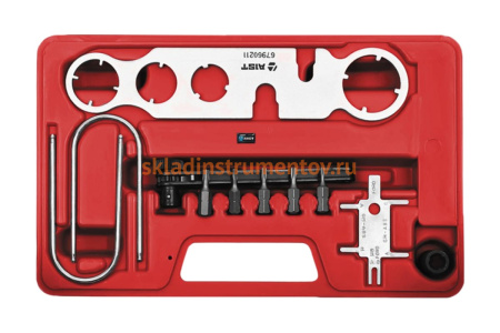 Набор инструмента для снятия антенн и автомагнитол AIST 11 предметов 67960211 00-00006019