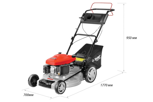 Бензиновая самоходная газонокосилка Зубр МАСТЕР ГКБ-510СТ