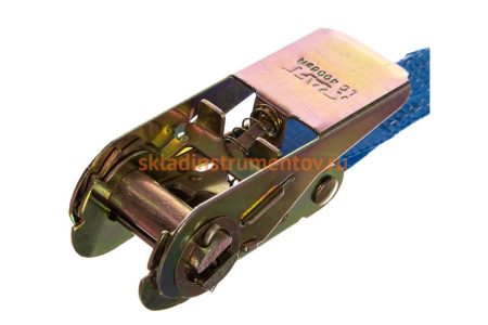 Стяжной ремень для крепления груза 0,4/0,8т 4,5м РОМЕК 25.04.1.0 2000000012810