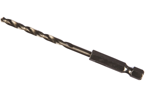 Сверло по металлу (4х95 мм; HEX 1/4) ПРАКТИКА 037-572