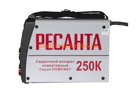 Инверторный сварочный аппарат Ресанта САИ250К Инверторный сварочный аппарат Ресанта САИ250К