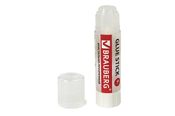 Клей-карандаш BRAUBERG Crystal 9 г, прозрачный 227967