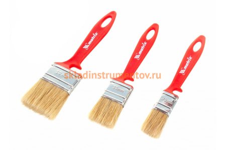 Набор кистей «Эмали» 25мм, 35мм, 50мм MATRIX Color Line 83355