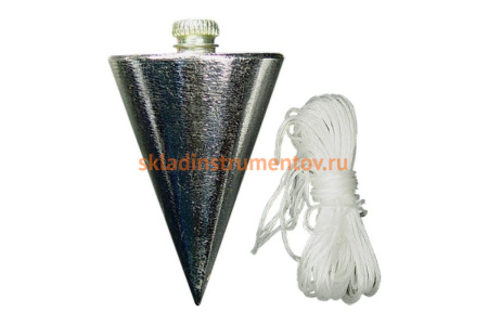 Отвес конусный (300 г; шнур 5 м) MATRIX 84833