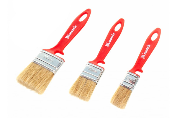 Набор кистей «Эмали» 25мм, 35мм, 50мм MATRIX Color Line 83355