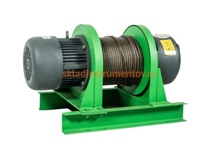 Электрическая лебедка (1000/2000кг, 100/50м, 380 В) EURO-LIFT KCD 0019832