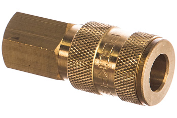 Быстроразъем пневматический с клапаном - внутренняя резьба 1/4 ROCKFORCE RF-BSE1-2SF