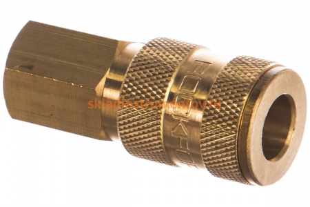 Быстроразъем пневматический с клапаном - внутренняя резьба 1/4 ROCKFORCE RF-BSE1-2SF