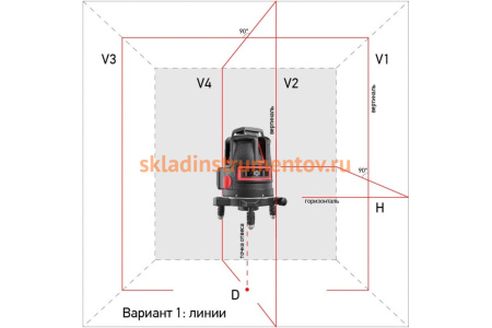 Лазерный уровень ADA Combine А00480