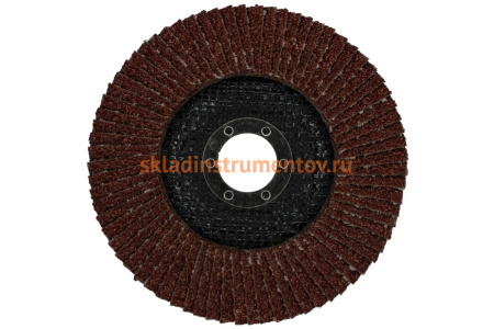 Круг лепестковый Orientcraft торцевой КЛТ-1 125x22 мм, P24, для металла, древесины 116.00A 24F