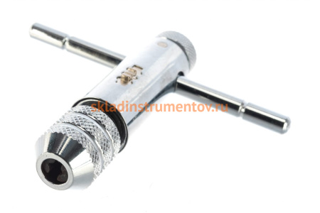 Метчикодержатель с храповым механизмом и реверсом М3 - М10, 85 / 100 мм ЗУБР 28137-85_z01