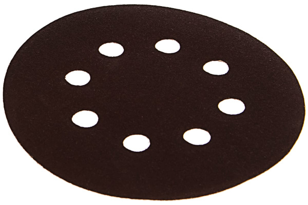 Круг шлифовальный на липкой основе (25 шт; 125 мм; Р120) ПРАКТИКА 034-182