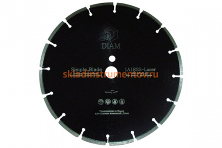 Круг алмазный сегментный Simple Blade (300 мм; 25.4 мм) для резчиков швов DIAM 000094