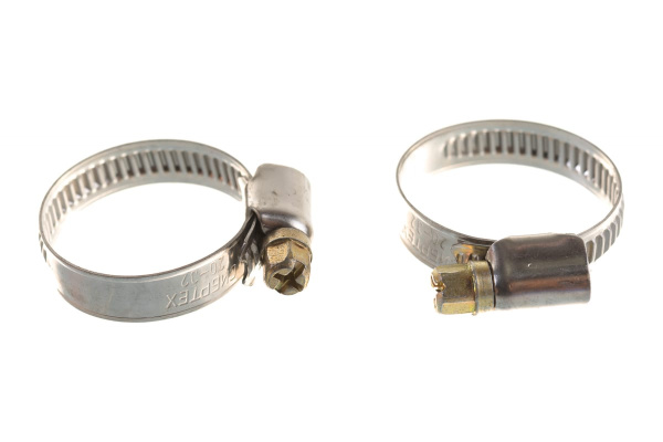 Хомут СИБРТЕХ нержавеющая сталь 20-32 мм 50шт ширина 9 мм 47580