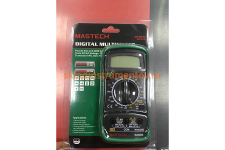 Цифровой мультиметр Mastech MAS838 57762