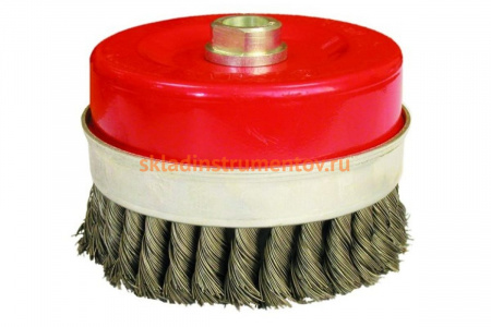Щетка-крацовка усиленная, 80 мм, М14 РемоКолор 45-2-208