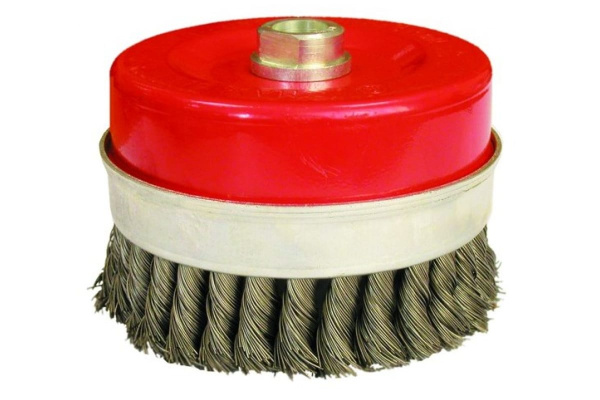 Щетка-крацовка усиленная, 80 мм, М14 РемоКолор 45-2-208