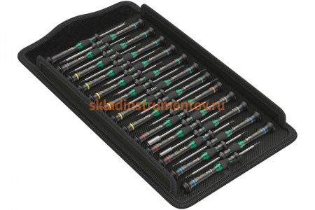 Набор отверток для электронщиков WERA Kraftform Micro Big Pack 1 25 предметов WE-134000