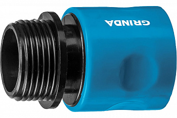 Соединитель быстросъемный с внешней резьбой PROLine TT-34E для шланга 3/4" Grinda 8-426502