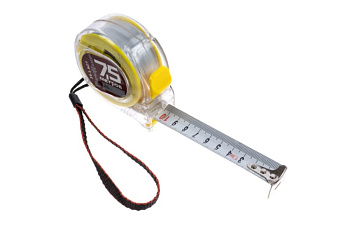 Рулетка РемоКолор Т3, прозрачный корпус из ABS-пластика, трехслойное покрытие ленты, 15-1-527