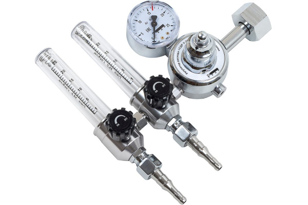 Регулятор расхода У-30/АР-40/2 с 2 ротаметрами КЕДР 8005035