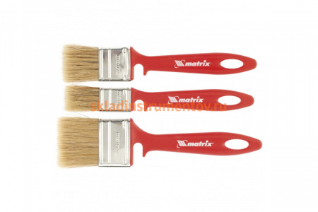 Набор кистей «Эмали» 25мм, 35мм, 50мм MATRIX Color Line 83355
