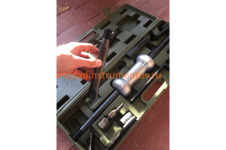 Обратный рихтовочный молоток 12 предметов Дело Техники 855130 Обратный рихтовочный молоток 12 предметов Дело Техники 855130