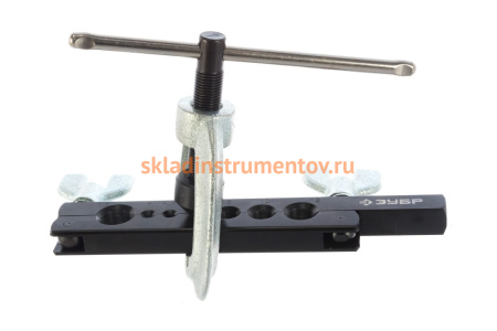 Развальцовка Зубр МАСТЕР для труб из цветных металлов с толщиной стенки до 1 мм, 4; 4,75; 6; 8; 10; 12; 15 мм 23617-15