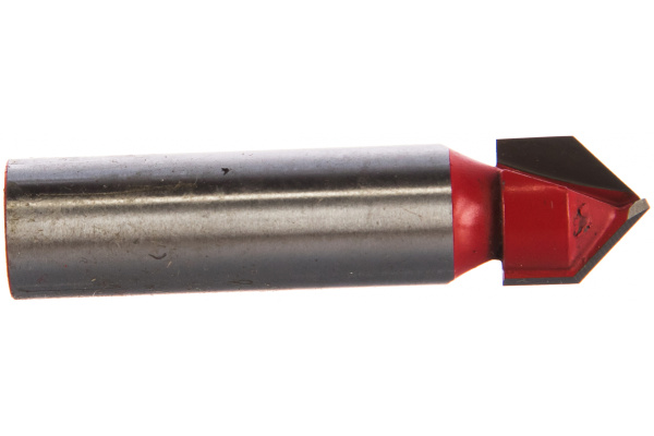 Фреза пазовая галтельная (12.7х54 мм; V-образная 90) АТАКА 112127 38163