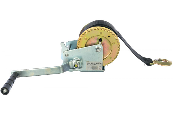 Барабанная лебедка (г/п 550кг, лента 15м) EURO-LIFT WH12-15 0011331