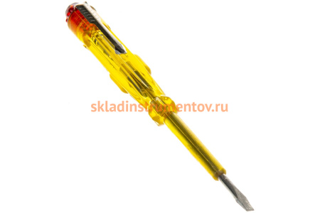 Отвертка индикаторная 100-500 В, 140 мм КУРС 56501