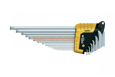 Набор шестигранных ключей со сферической головкой MagicRing 13шт Wiha ErgoStar SB369RZ H13 36522