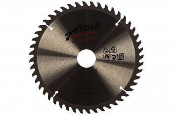 Диск пильный (200 мм; 48T; 32 мм) по дереву профи АТАКА 8079100