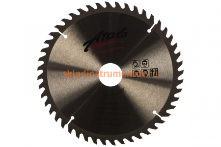 Диск пильный (200 мм; 48T; 32 мм) по дереву профи АТАКА 8079100