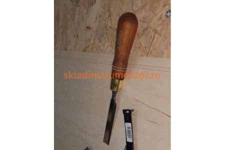 Плоская стамеска с ручкой NAREX WOOD LINE PLUS 20 мм 811670