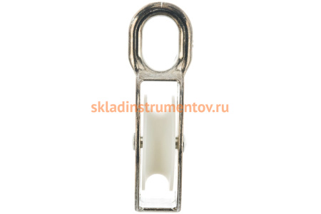 Блок одинарный с пластиковым роликом (2 шт; 12х50 мм; ТФ5) Зубр 4-304585-50