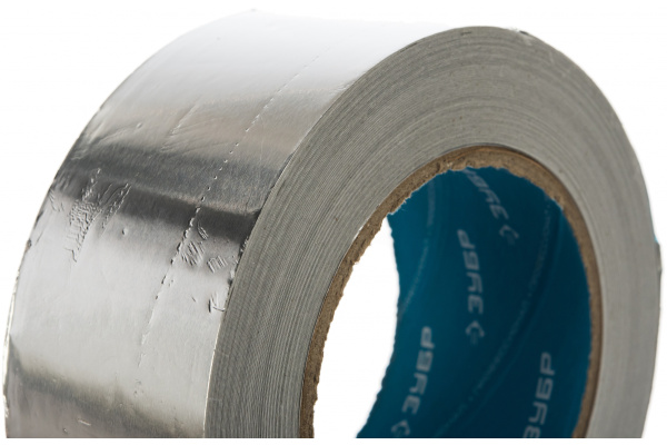 Лента алюминиевая клеящая (50 мм; 50 м) Зубр 12262-50-50