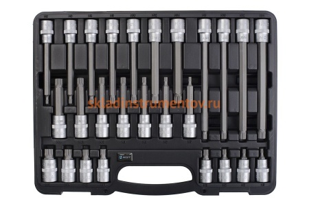 Набор головок-бит 12-лучевых 26 шт AIST 00-00010441