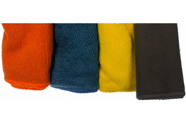 Набор салфеток из микрофибры (рулончики, 4 шт, 30х30 см) Airline AB-V-03