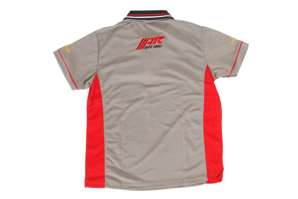 Мужская рубашка-поло с коротким рукавом JTC, размер L, JTC-D01L