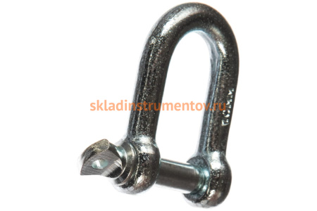 Такелажная скоба ЗУБР, 10мм, 1 шт, тип прямой, оцинкованная, 304516-10 Такелажная скоба ЗУБР, 10мм, 1 шт, тип прямой, оцинкованная, 304516-10