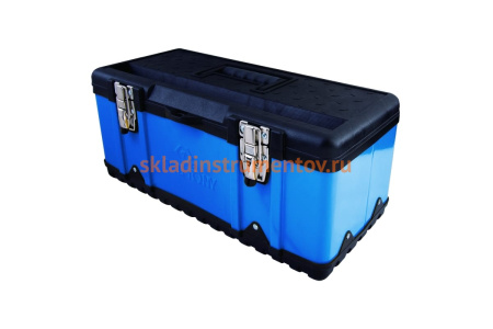 Инструментальный ящик KING TONY 470x238x203 мм, 2 отсека, полипропилен/сталь 87A08