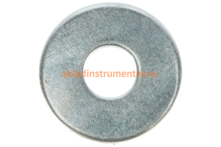 Кузовная шайба ЗУБР DIN 9021, 6 мм, 18 штук, оцинкованная 303826-06